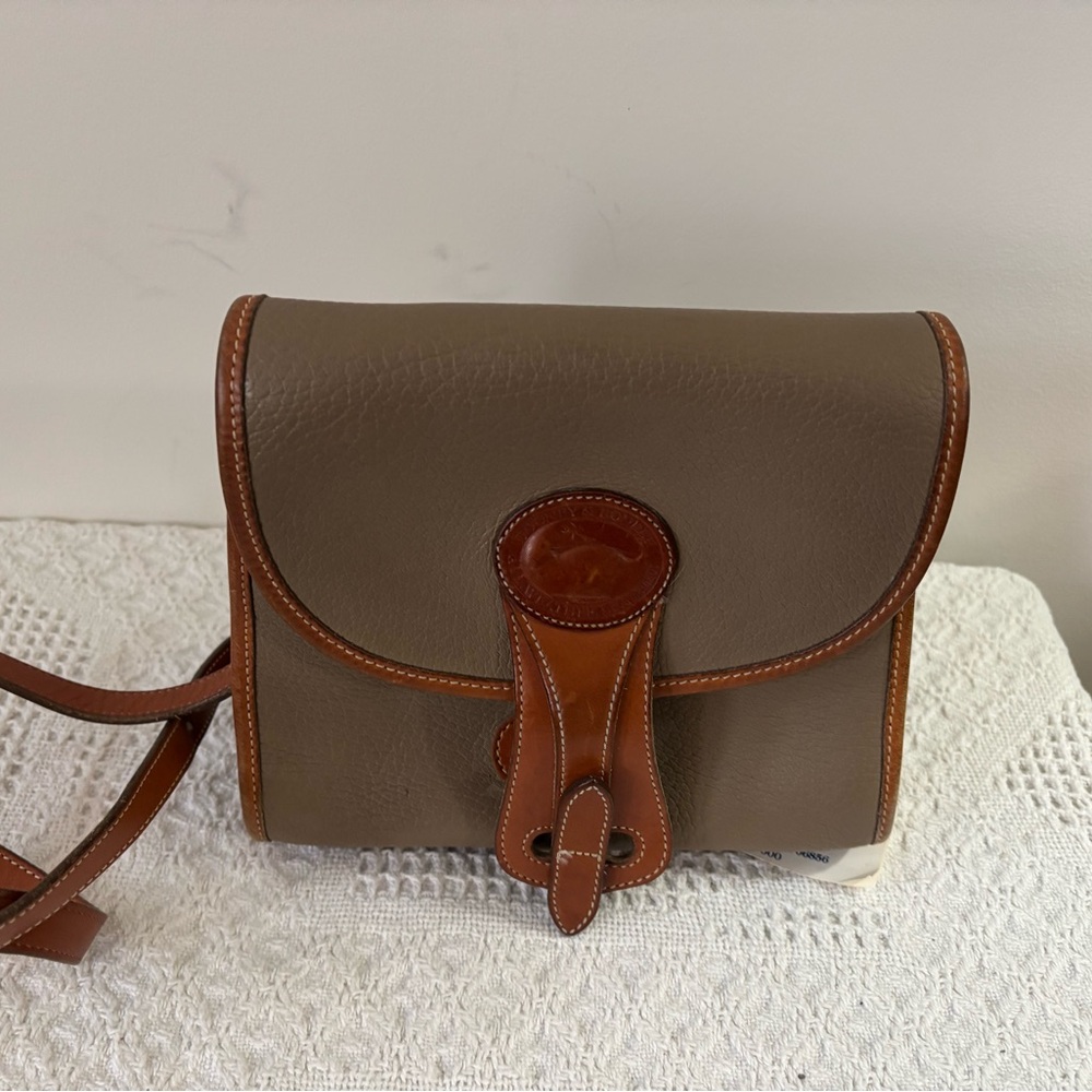 Dooney & Bourke Brown and Tan Tote Bag